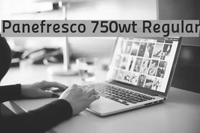 Panefresco 750wt Regular Font examples