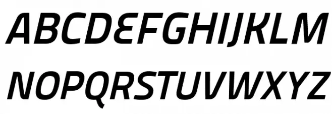 Panefresco 800wt Italic Polices MAJUSCULES