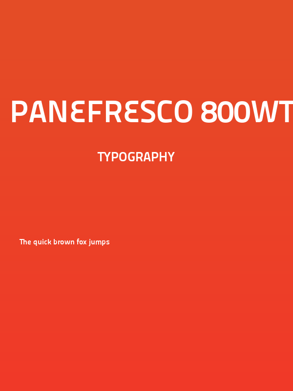 Panefresco 800wt Regular Poster