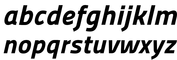 Panefresco 999wt Italic Font LOWERCASE