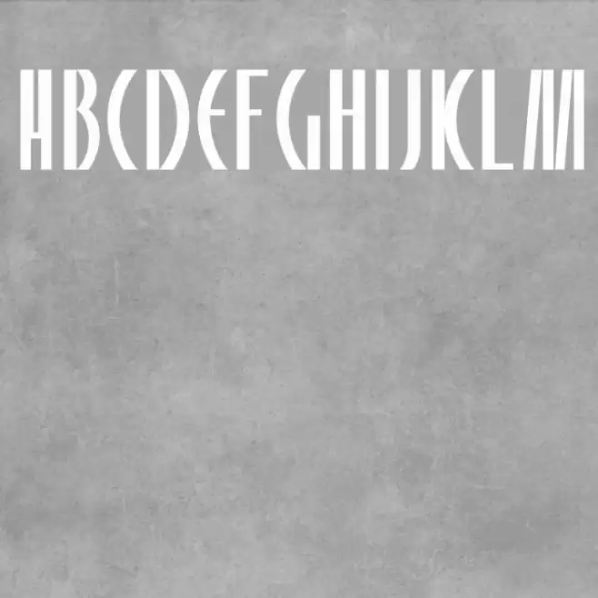 Panelite Normal フォント examples