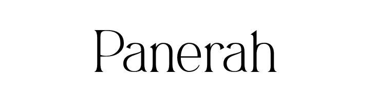 Panerah  免费字体下载
