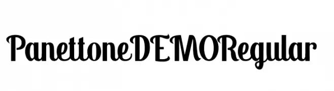 Panettone DEMO Regular  Frei Schriftart Herunterladen