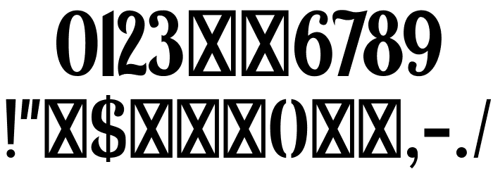 Panettone DEMO Regular Font OTHER CHARS