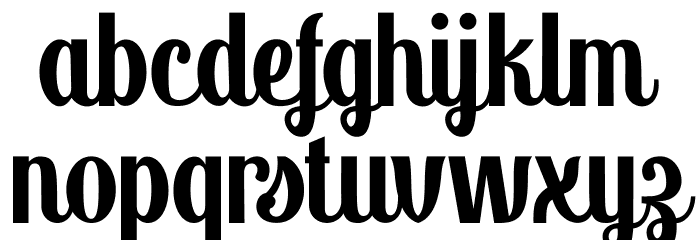 Panettone DEMO Regular Font LOWERCASE