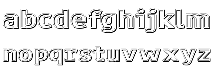 Paneuropa Crash barrier Black Font LOWERCASE