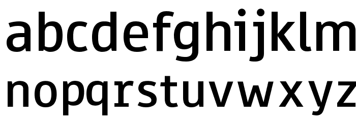 Paneuropa Road Font LOWERCASE