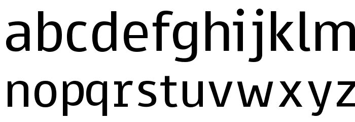 Paneuropa Street Font LOWERCASE