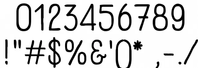 Panforte Pro Font OTHER CHARS