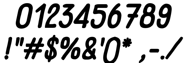 Panforte Serif Bold Italic Font OTHER CHARS