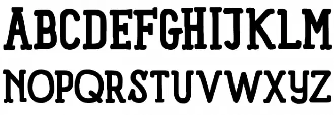 Panforte Serif Bold Fonte MAIÚSCULAS