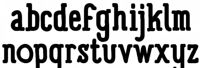 Panforte Serif Bold Caratteri MINUSCOLO