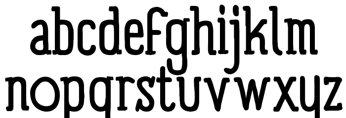 Panforte Serif Regular Font LOWERCASE