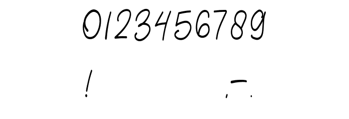 Pangoline Demo Font OTHER CHARS