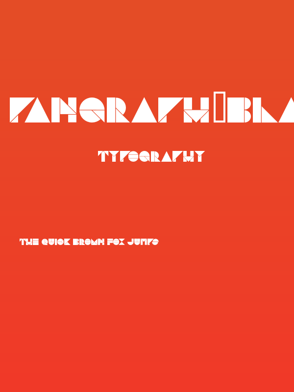 Pangraph-Black Poster