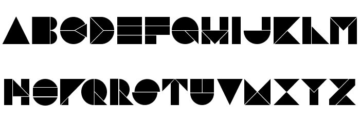 Pangraph-Black Font LOWERCASE