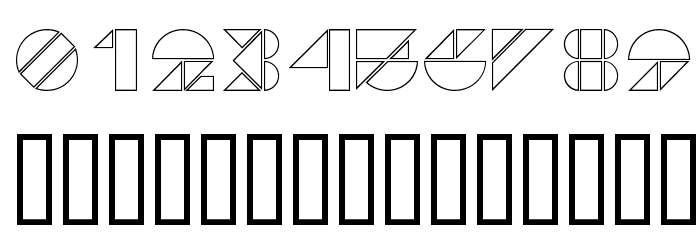 Pangraph-Light Font OTHER CHARS