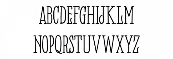 Panhitra-Slab Schriftart Groß
