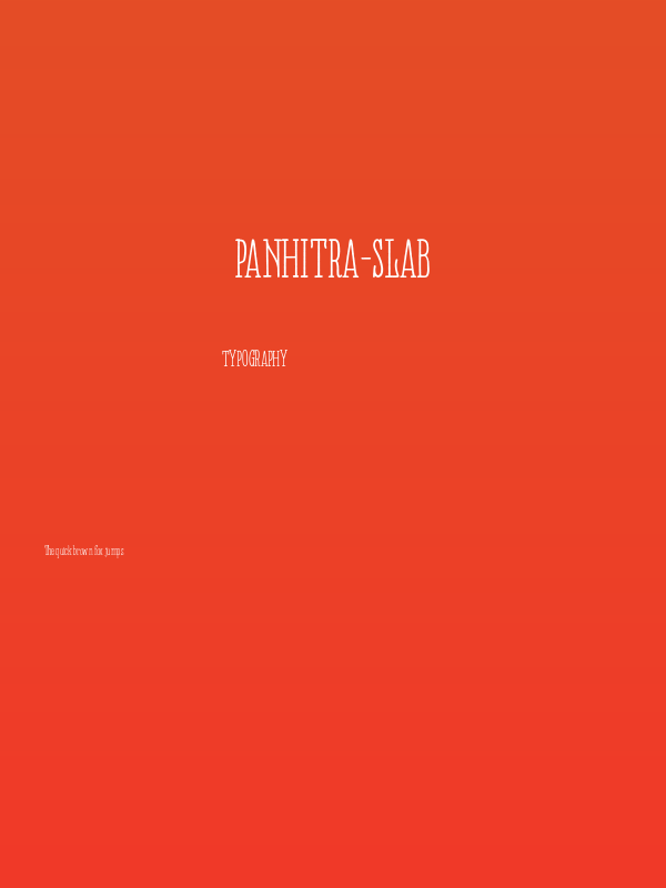 Panhitra-Slab Poster