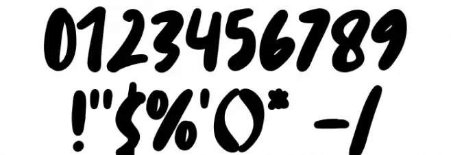 Paniatte Cake - Demo Caratteri ALTRI CARATTERI