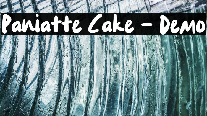 Paniatte Cake - Demo Example 2