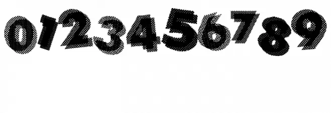 Panic Font OTHER CHARS