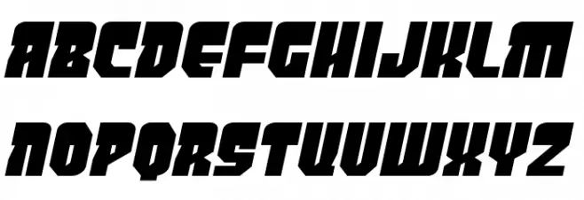 PanicButton BB Italic Schriftart Groß