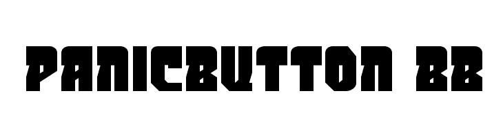 PanicButton BB Font