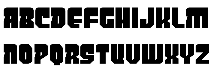 PanicButton BB Font LOWERCASE
