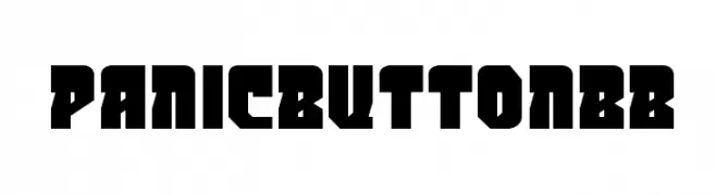 PanicButtonBB  font caratteri gratis