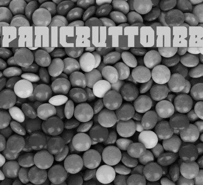 PanicButtonBB Font examples
