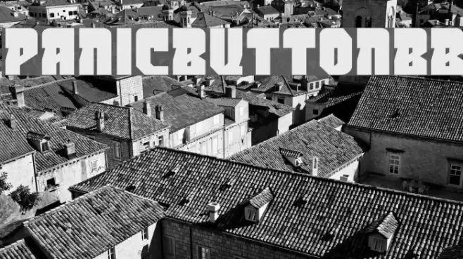 PanicButtonBB Font examples