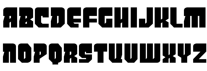 PanicButtonBB Font LOWERCASE