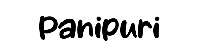 Panipuri  Fuentes Gratis Descargar