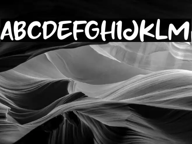 Panipuri Font examples