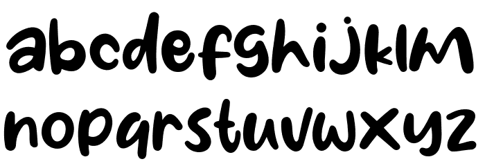 Panipuri Font LOWERCASE