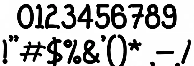 Panorama Font OTHER CHARS