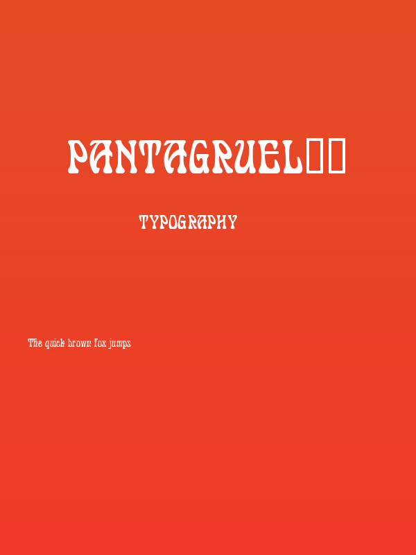 Pantagruel!" Poster
