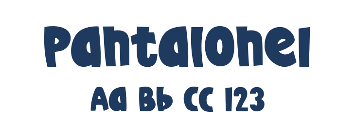Pantalone1 Font Preview