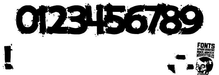 Pantano Thing Font OTHER CHARS