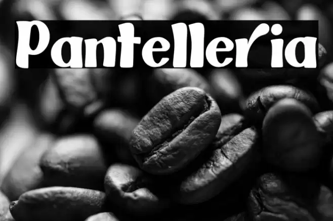 Pantelleria Font examples