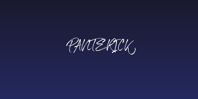 Panterick Social Header