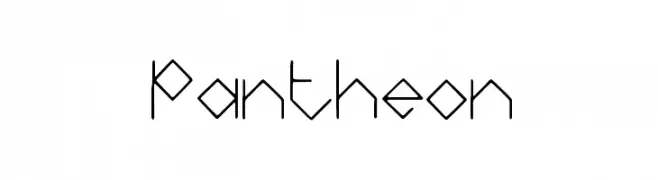 Pantheon  baixar fontes gratis