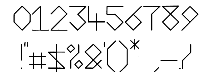 Pantheon Font OTHER CHARS