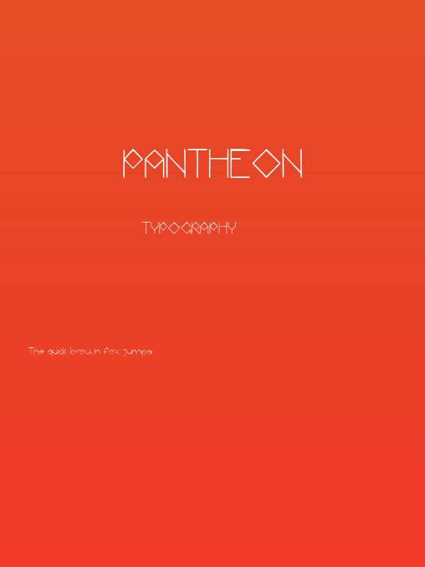 Pantheon Poster