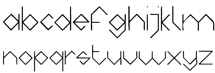 Pantheon Font LOWERCASE