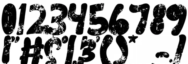 Panther Fighter Font OTHER CHARS