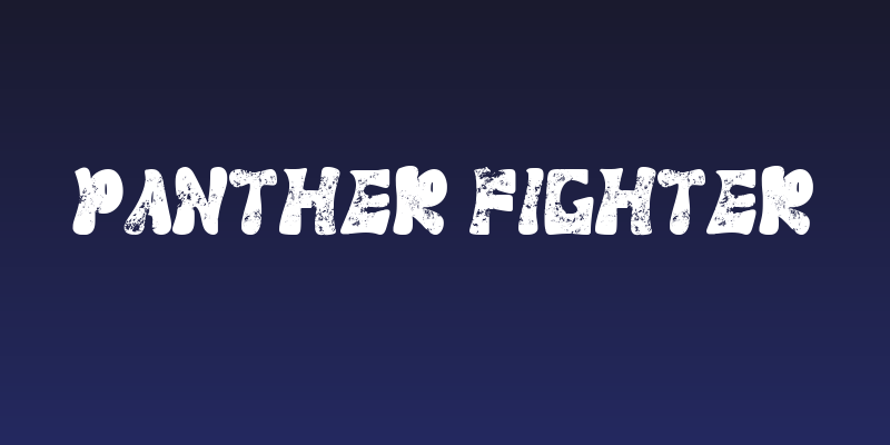 Panther Fighter Social Header