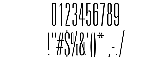 Panther Font OTHER CHARS