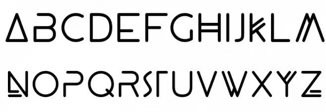 Panther Black Schriftart Groß